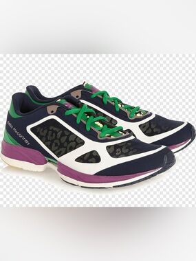 Stella McCartney Navy & Purple Athletic Sneakers